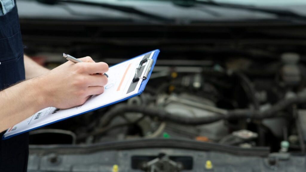 checklist de manutenção